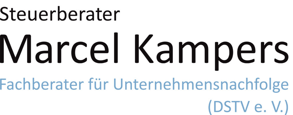 Marcel Kampers Steuerberater und Fachberater für Unternehmensnachfolge DSTV e.V. | Logo